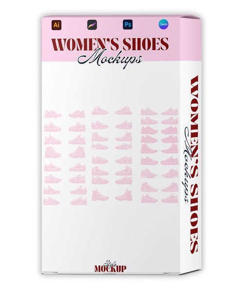 25 Women’s Shoes Mockups
